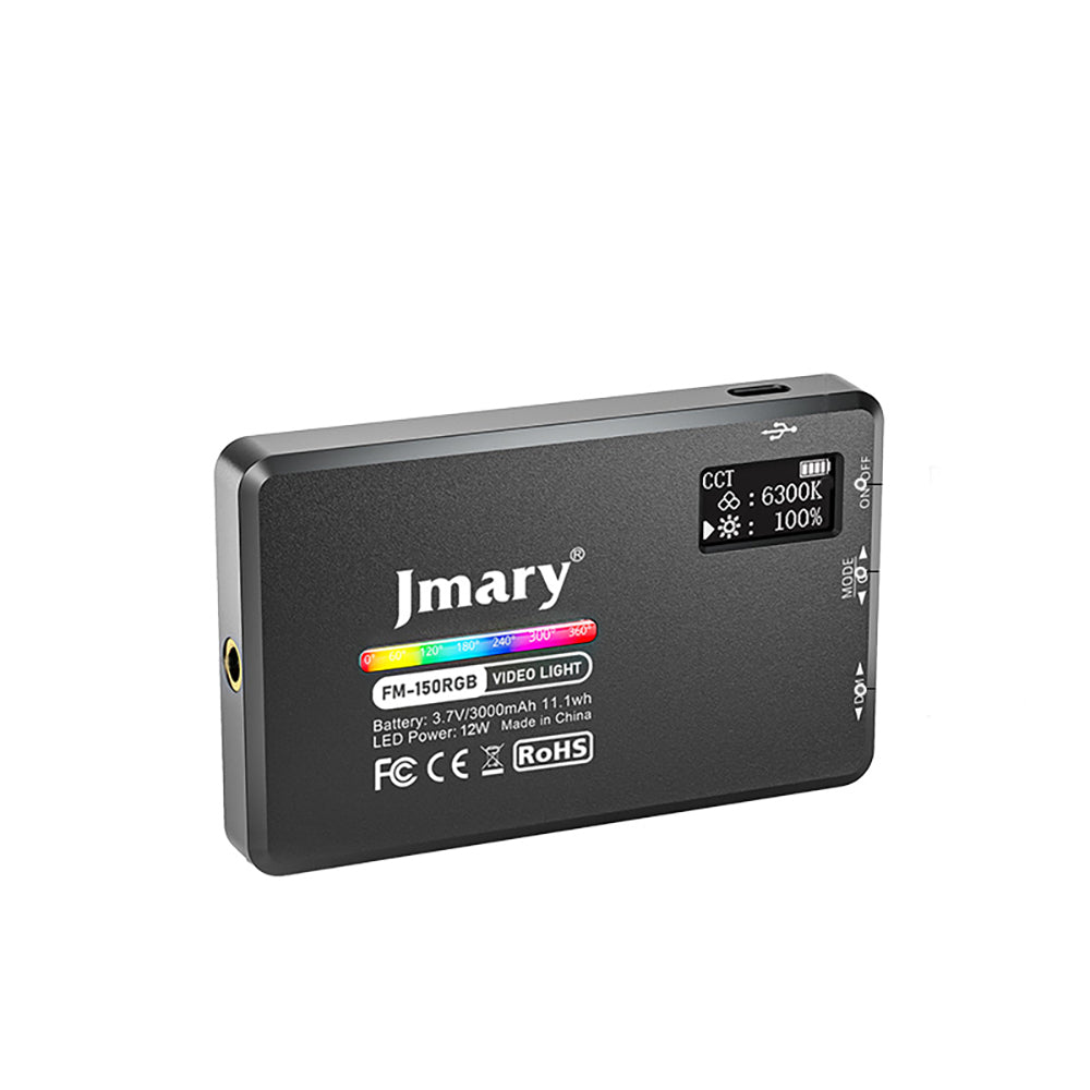 Jmary FM-150RGB RGB Led Telefon-Kamera Üstü Aydınlatma Işığı Jmary FM-150RGB RGB Led Telefon-Kamera Üstü Aydınlatma Işığı